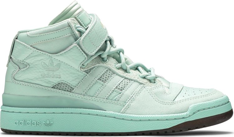 Кроссовки Adidas Ivy Park x Forum Mid 'Green Tint', бирюзовый - фото