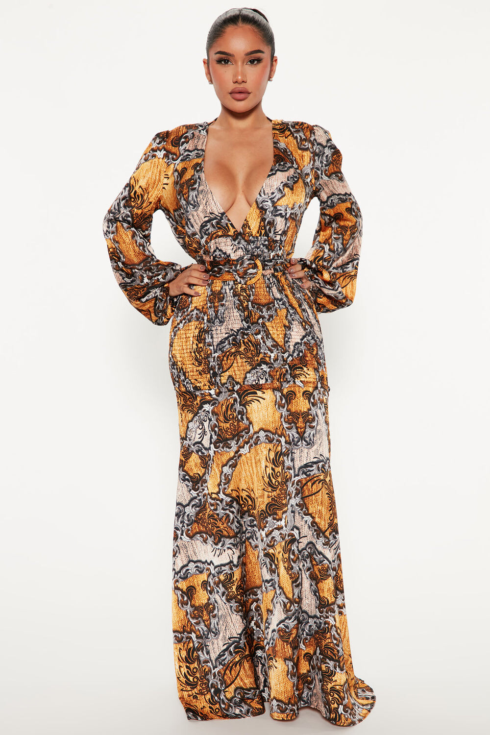 

Платье Fashion Nova SD321001212FN, разноцветный