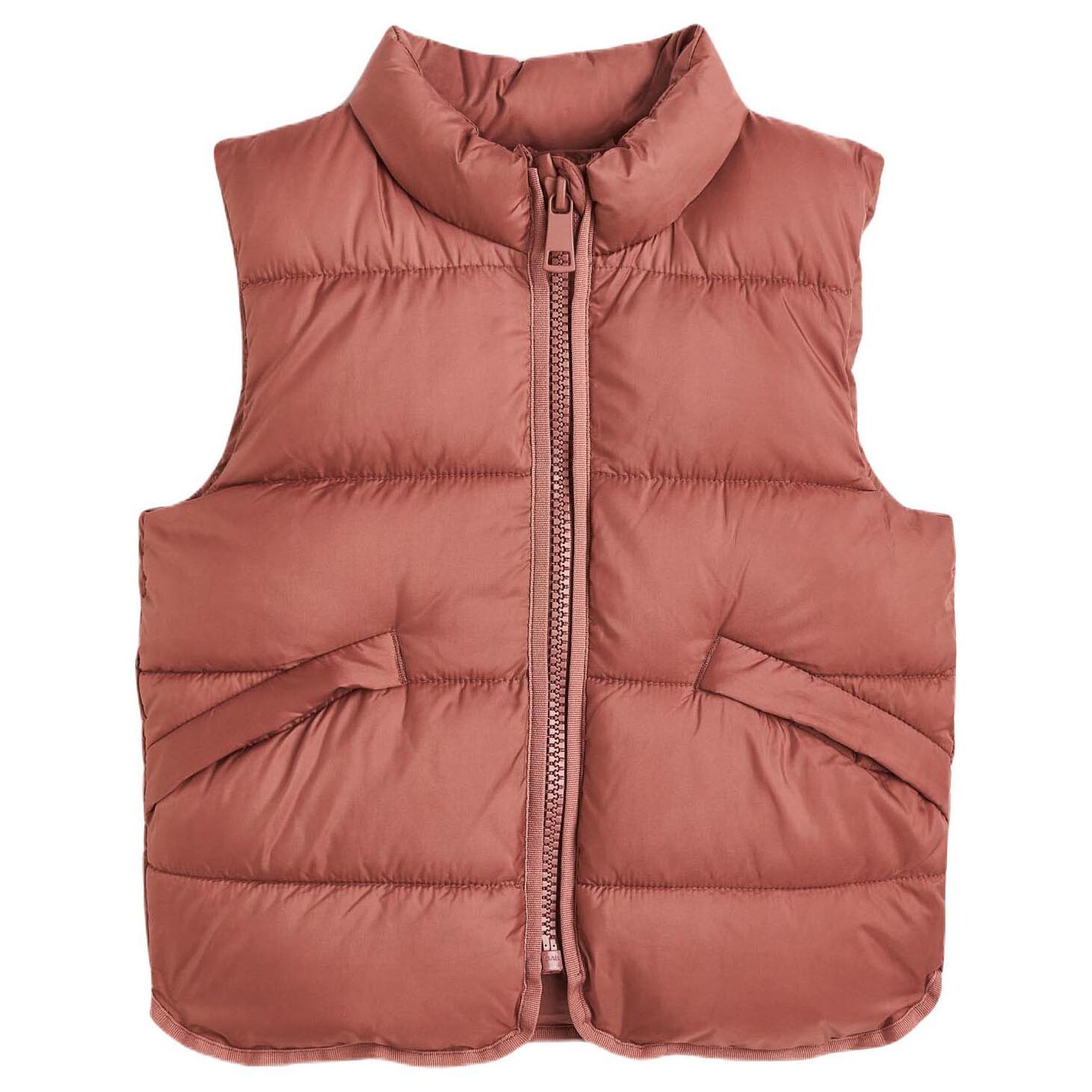 

Утепленный жилет H&M Water-repellent Puffer, темно-розовый