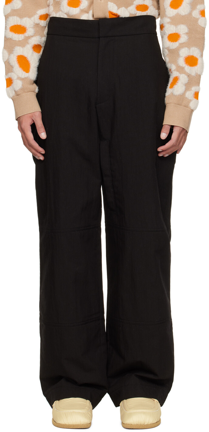 

Черные брюки Le Papier 'Le Pantalon Cozi' Jacquemus, Черный