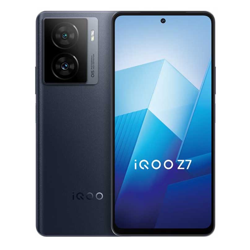 Смартфон Vivo iQOO Z7, 8Гб/256Гб, 2 Nano-SIM, черный силиконовый чехол на vivo iqoo u1x опасный утёнок для виво икуоо у1икс