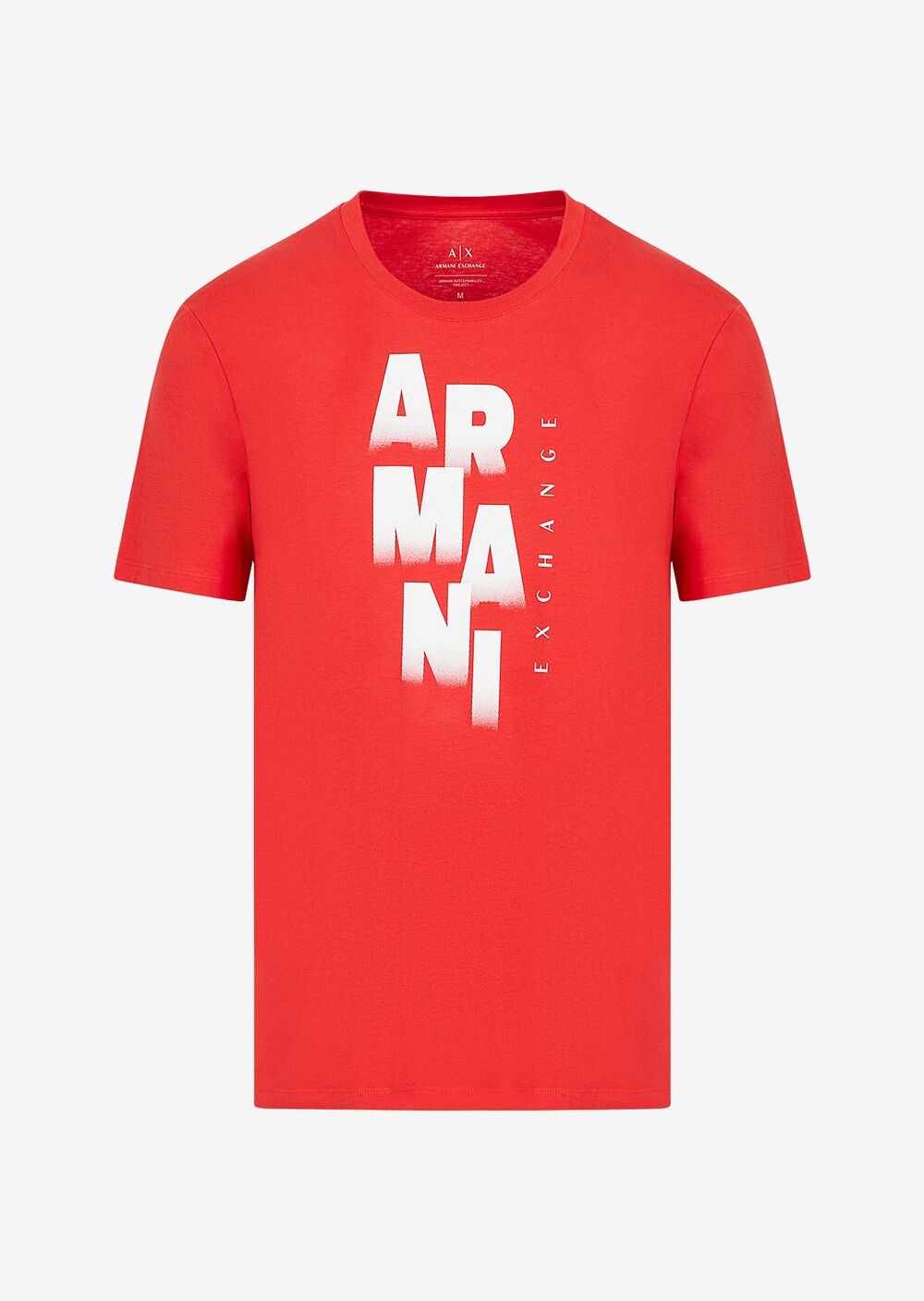 

Футболка стандартного кроя Armani Exchange, красный
