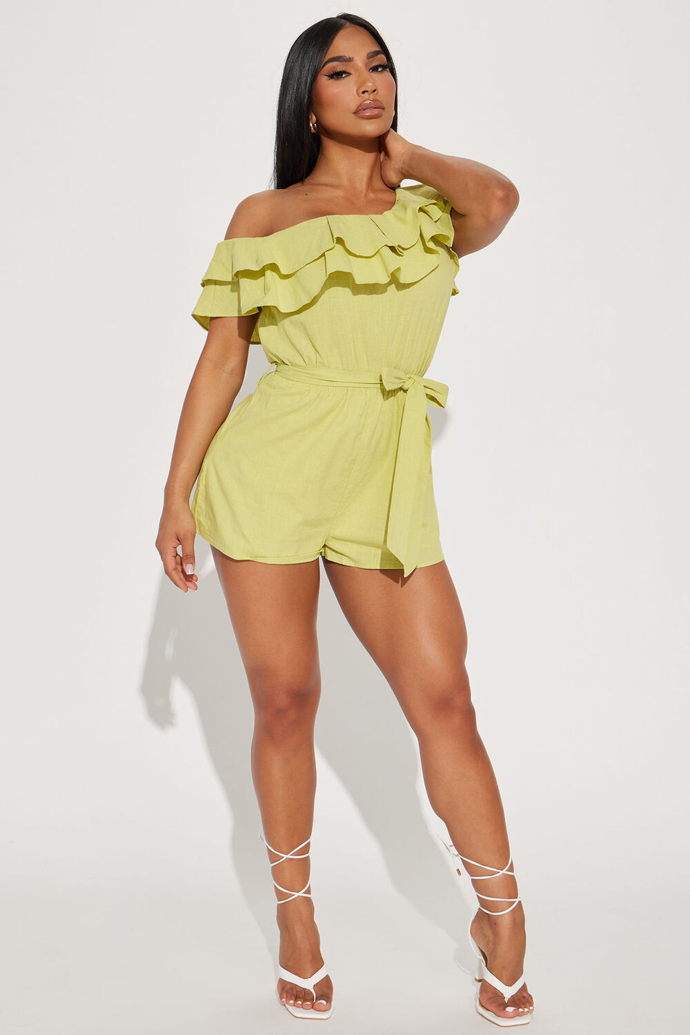

Комбинезон Fashion Nova HF23E613, лаймовый