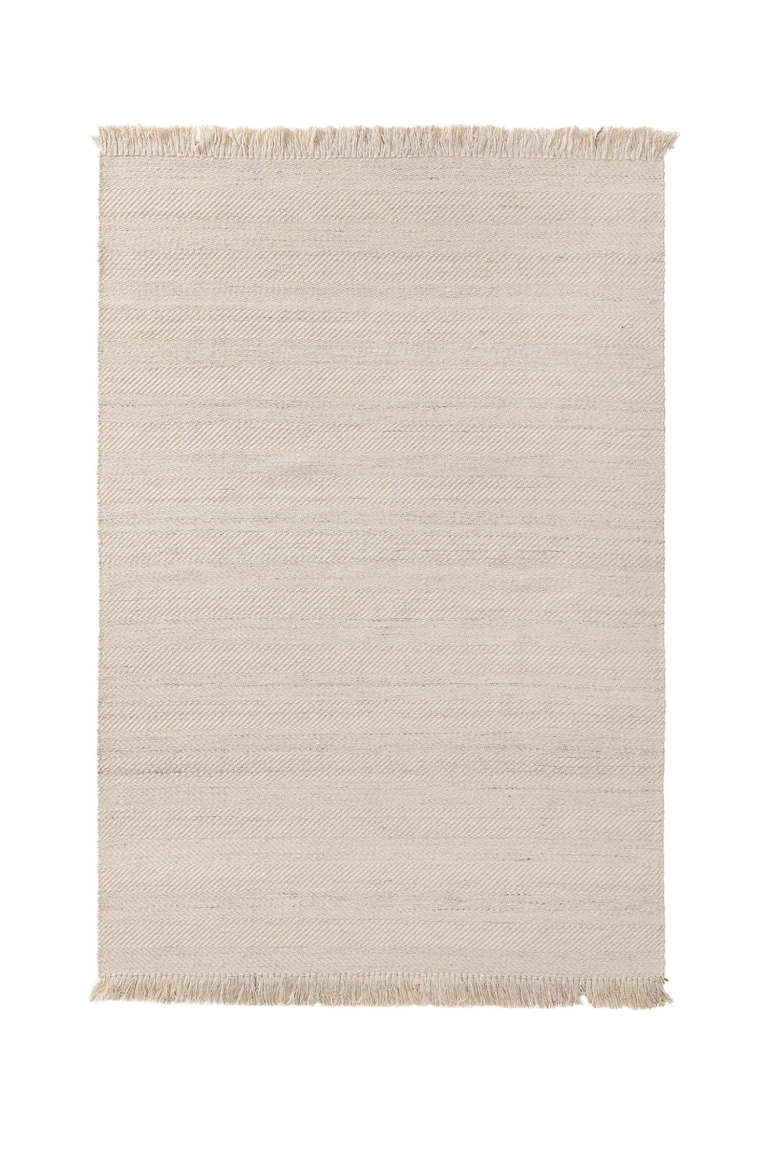ковер полиэстер lex 465 786 120х170 см цвет кремово бежевый Ковер Benuta Lars Wool, кремовый