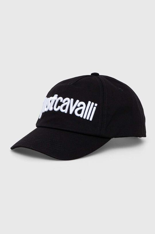 

Хлопковая бейсболка Just Cavalli, черный