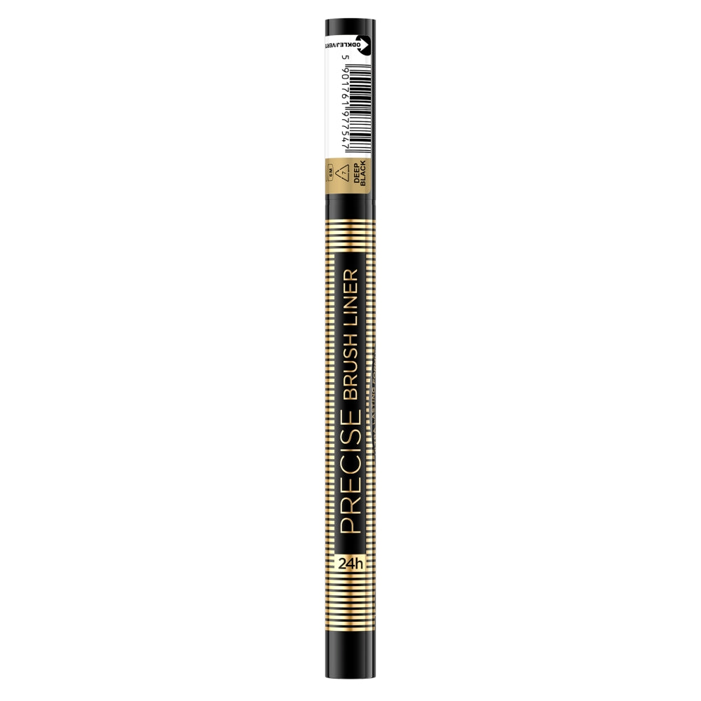 Eveline Cosmetics Подводка для глаз Precise Brush Liner в ручке Deep Black