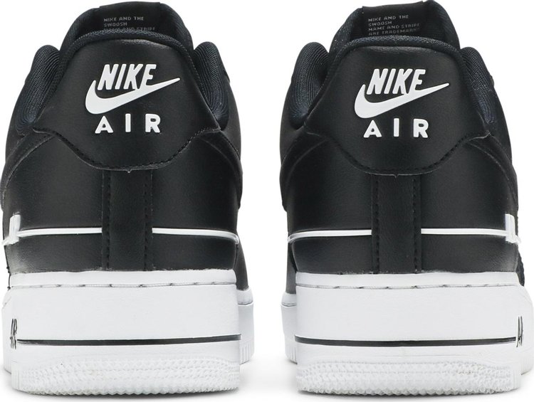 Nike Air Force 1 07 LV8 Double Air Pack Black