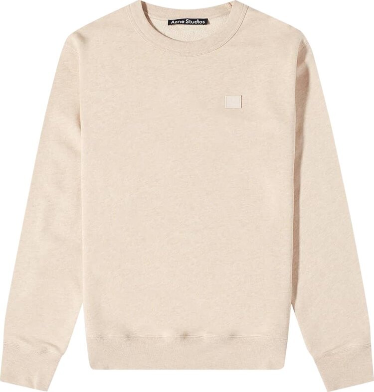 

Толстовка Acne Studios Crewneck Sweatshirt 'Oatmeal Melange', кремовый