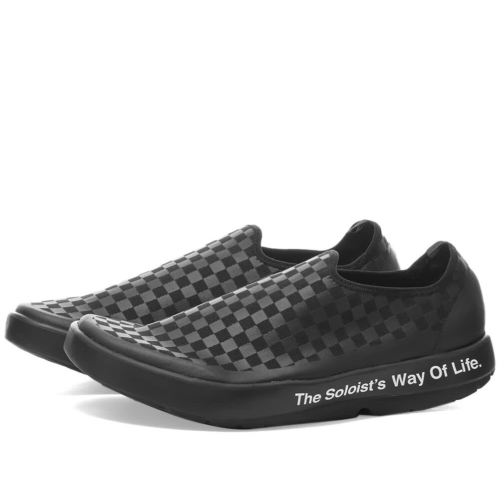 

Полуботинки TAKAHIROMIYASHITA TheSoloist. OOFOS Way Of Life Checker Shoe