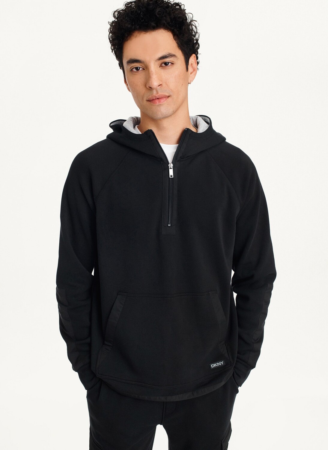 

Толстовка с капюшоном Lounge Half Zip DKNY