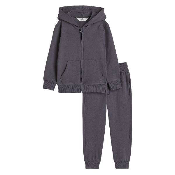 

Комплект H&M Cotton Jersey Set, 2 предмета, темно-серый