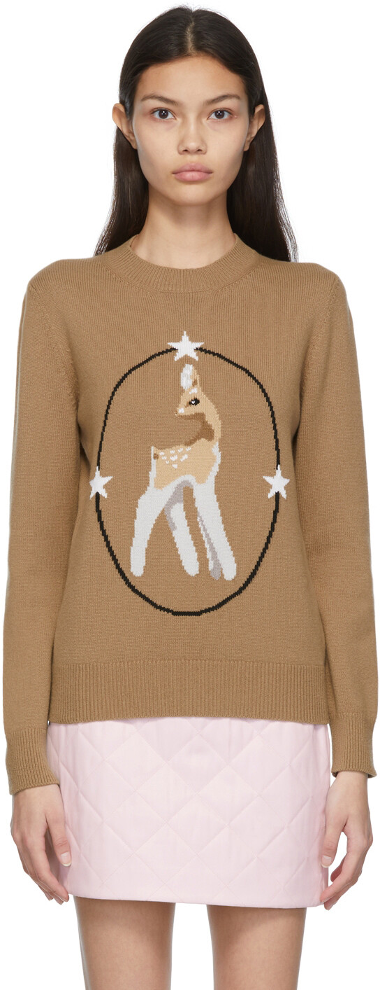 

Коричневый свитшот Samira Burberry