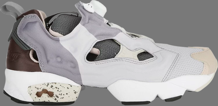 Кроссовки garbstore x instapump fury og Reebok, серый - фото