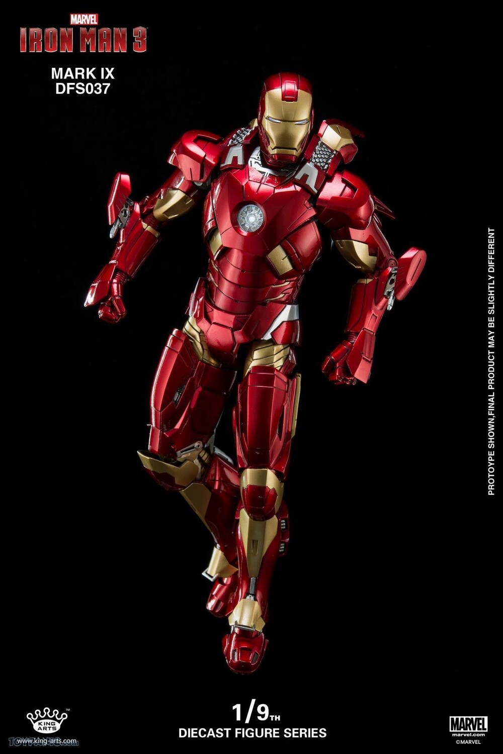 

Коллекционная фигурка King Arts 1:9 Scale Iron Man, Mark IX, 24 см