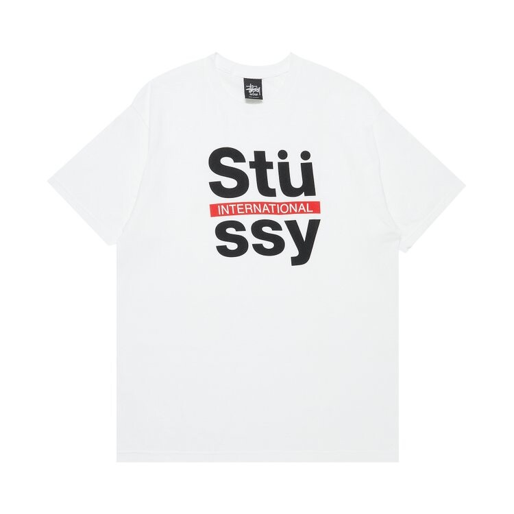 Футболка Stussy International Block 'White', белый