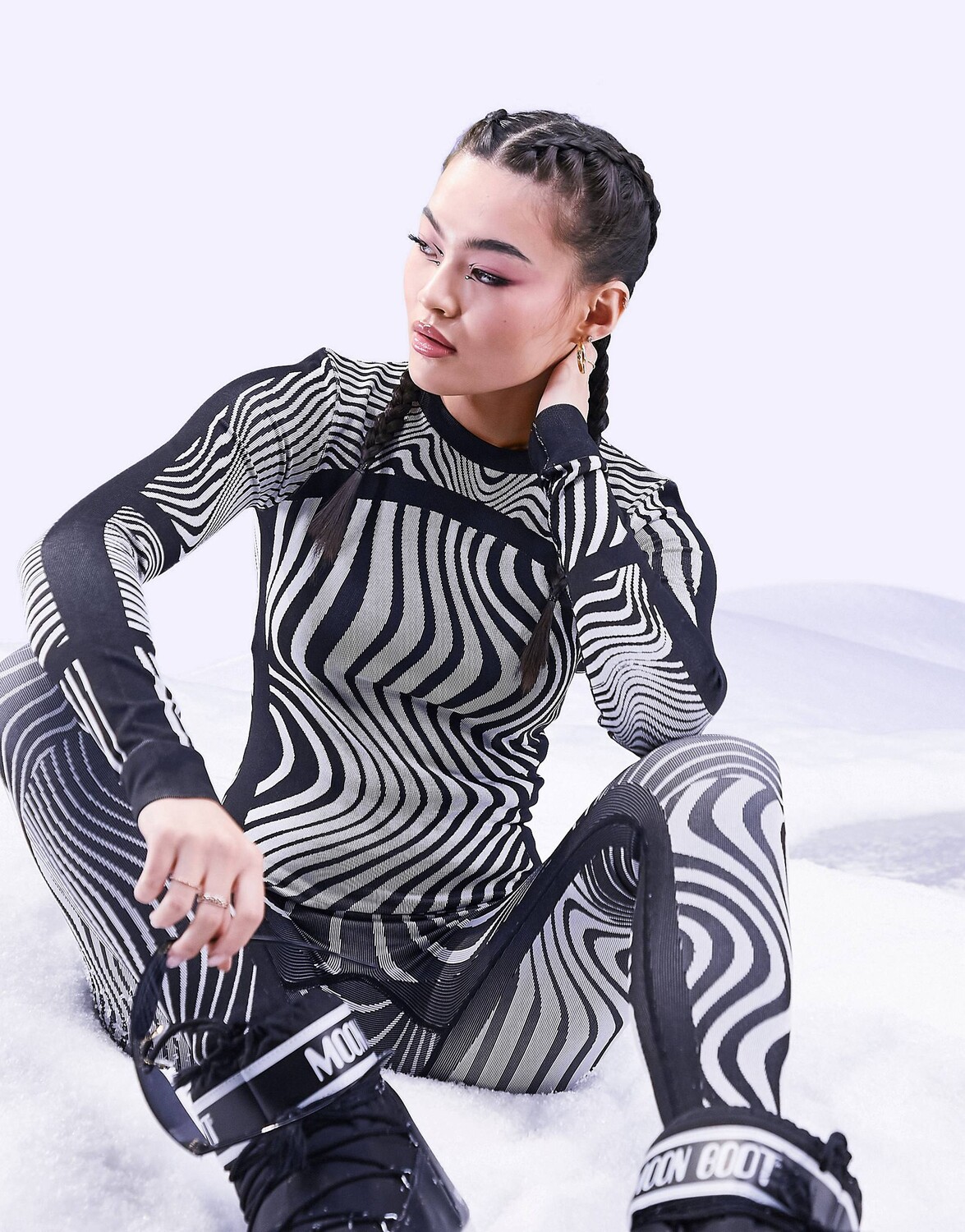 

Однотонный топ базового слоя ASOS 4505