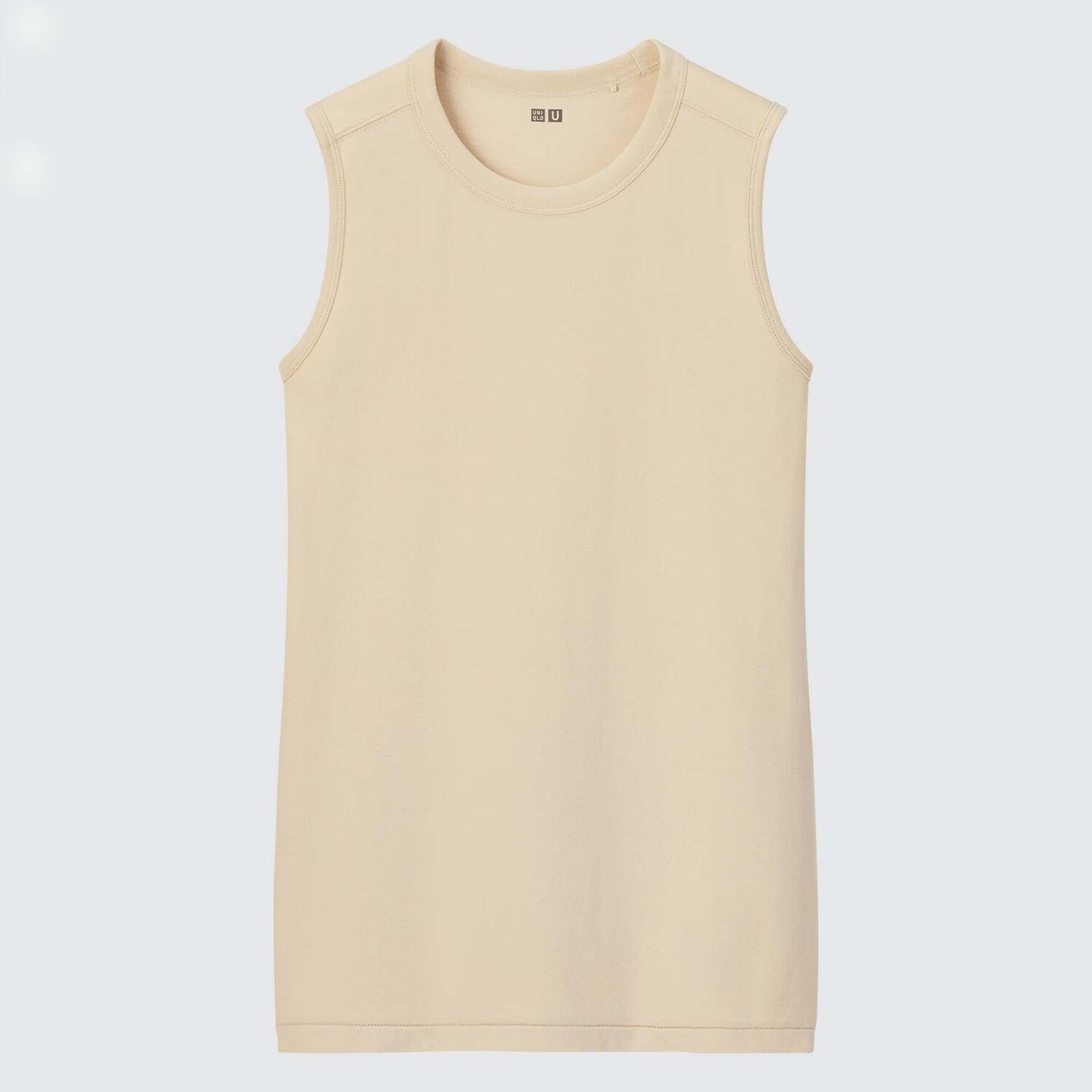

Футболка Uniqlo U Sleeveless, натуральный