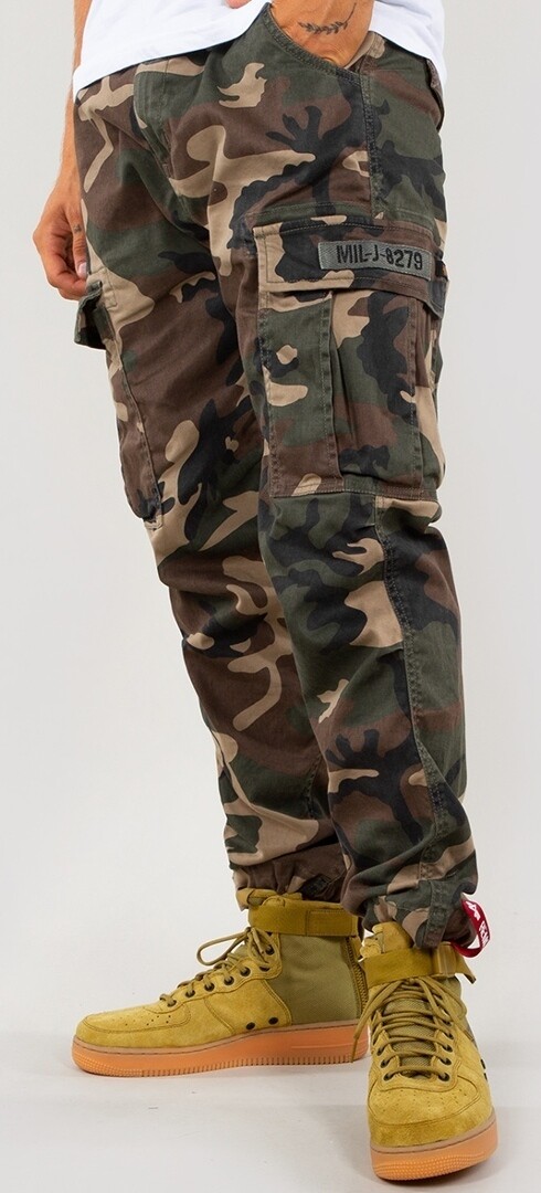 

Брюки Alpha Industries Squad, камуфляжные