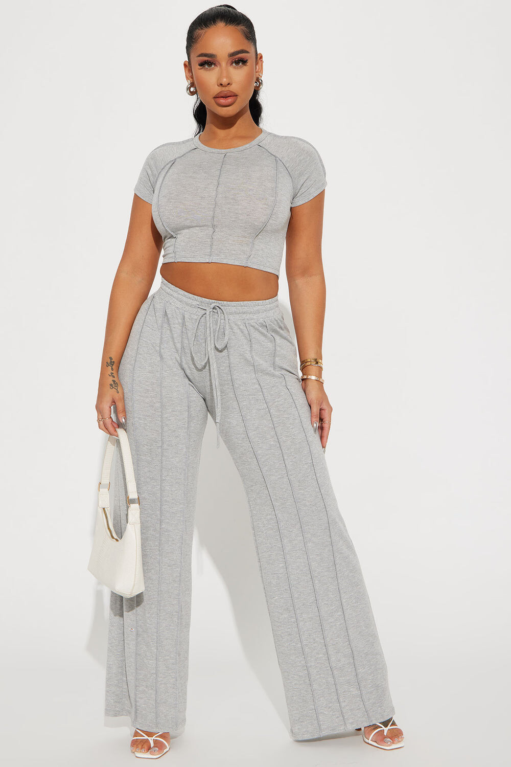 

Брюки Fashion Nova HKTP21810, серый
