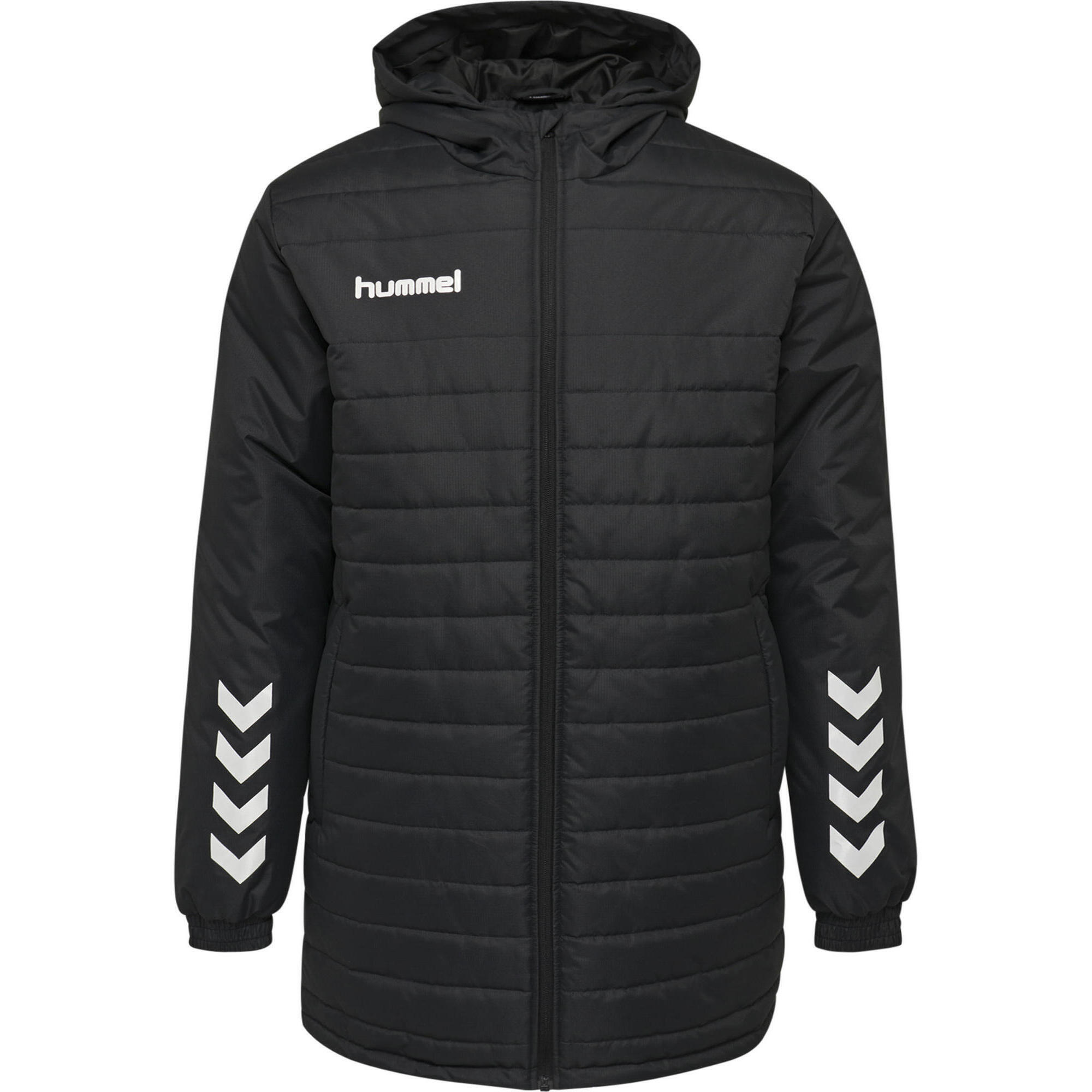 цена Hmlpromo Kids Bench Jacket Куртка-скамейка унисекс детская HUMMEL, черный