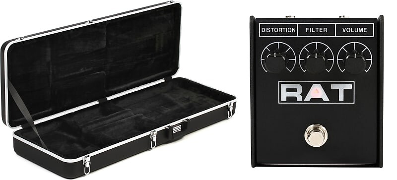 

Gator GC-ELECTRIC-A Deluxe Литой корпус из АБС-пластика для комплекта электрогитары с двойным вырезом и педалью Pro Co RAT 2 Distortion / Fuzz / Overdrive Gator + Pro Co GC-ELECTRIC-A=1 RAT2=1