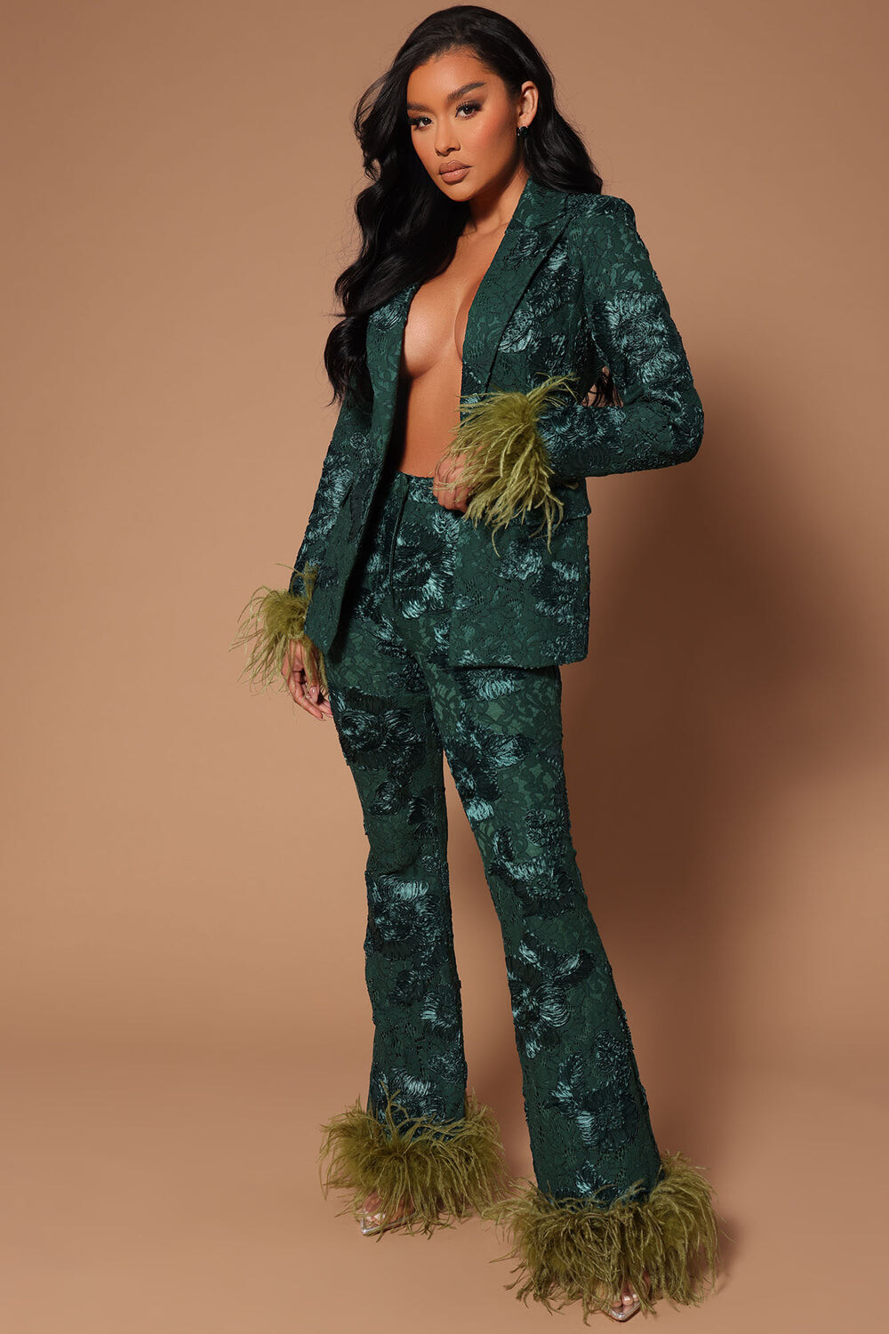 

Брюки Fashion Nova B50211, зеленый