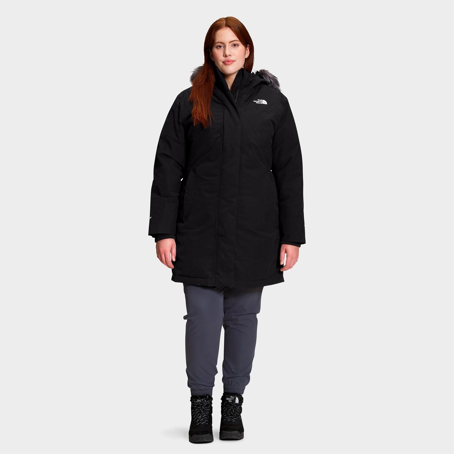 

Женская парка The North Face Arctic Parka (большие размеры), черный