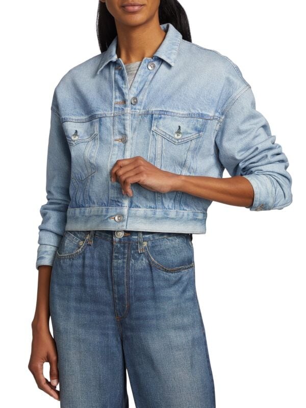 

Укороченная джинсовая куртка miramar rag & bone Tulip