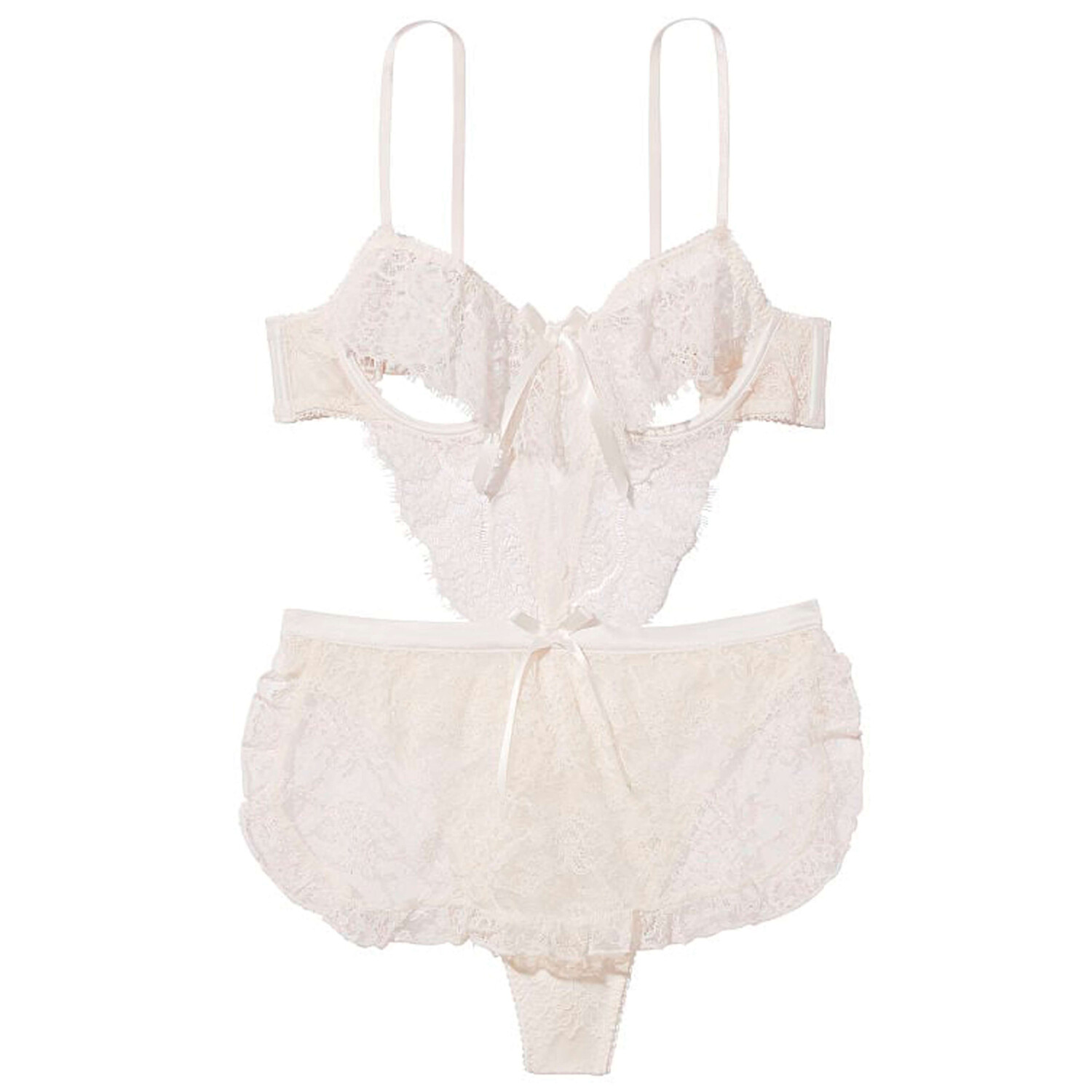 

Боди Victoria's Secret Very Sexy The Dreamer Teddy, белый