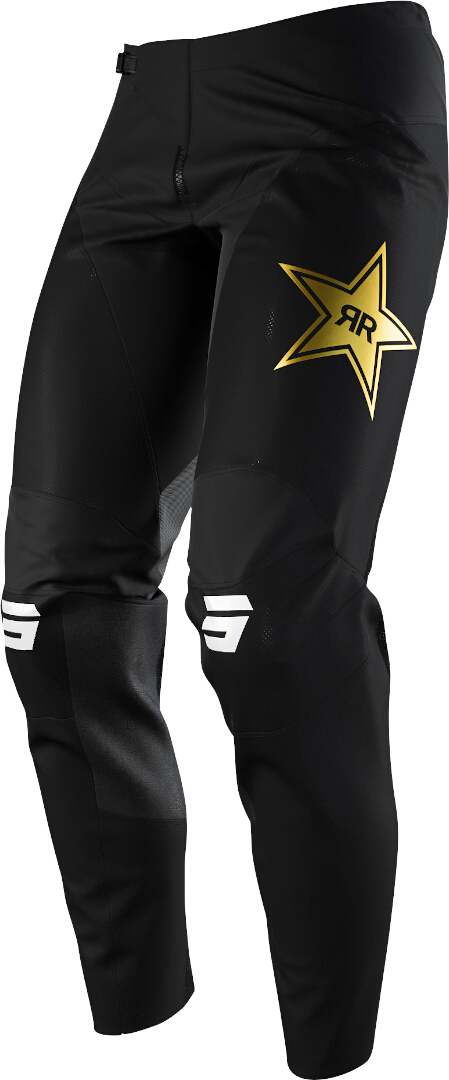 Мотоциклетные брюки Shot Contact Replica Rockstar Limited Edition с регулируемым поясом, черный