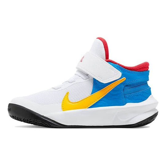 

Кроссовки (BP) Nike Team Hustle D 10 FlyEase DV9109-171, белый/синий