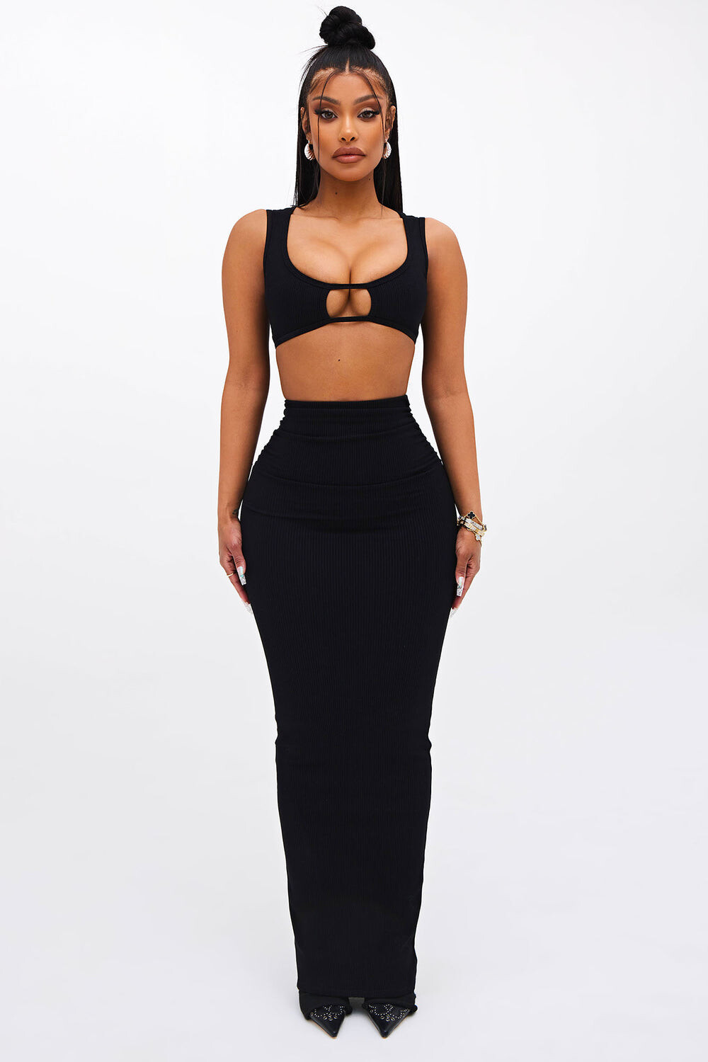 

Юбка Fashion Nova ZDSK228S, черный