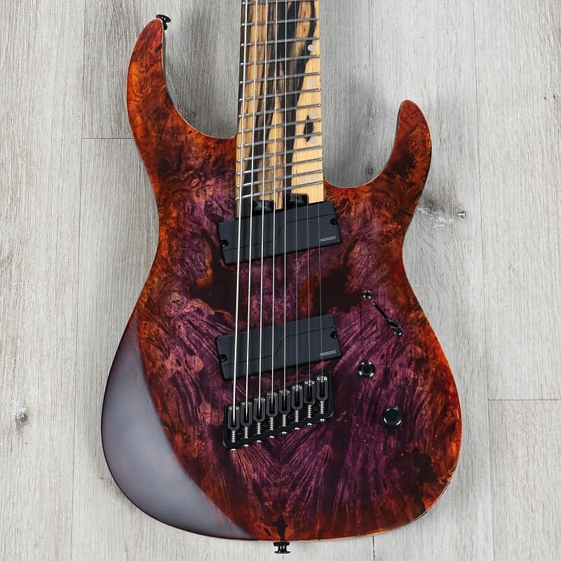 

Legator Ninja N8FX Multi-Scale 8-String Guitar, Ebony гриф, Blood Moon