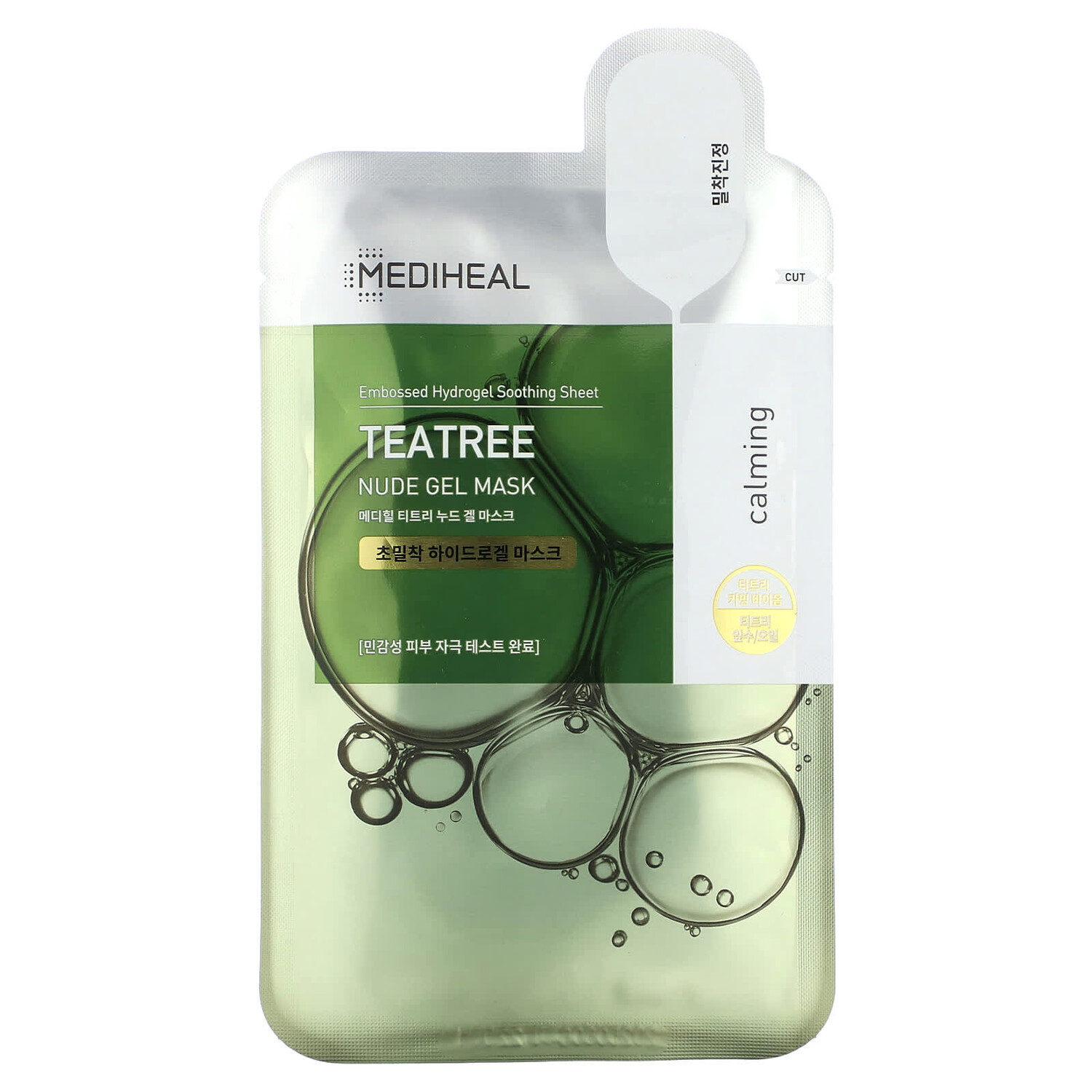 

Tea Tree, гель-маска телесного цвета, 1 шт., 30 г (1,05 унции), Mediheal