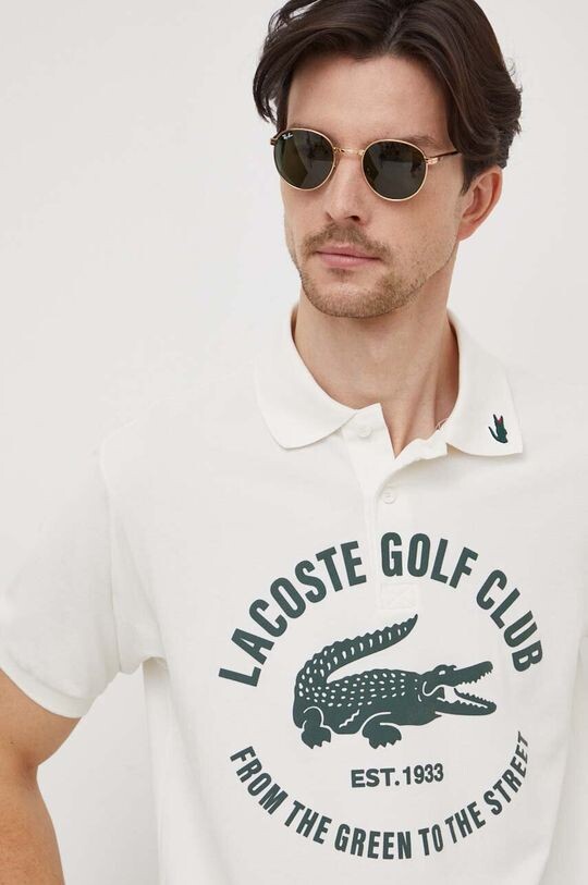 

Рубашка поло Lacoste, бежевый