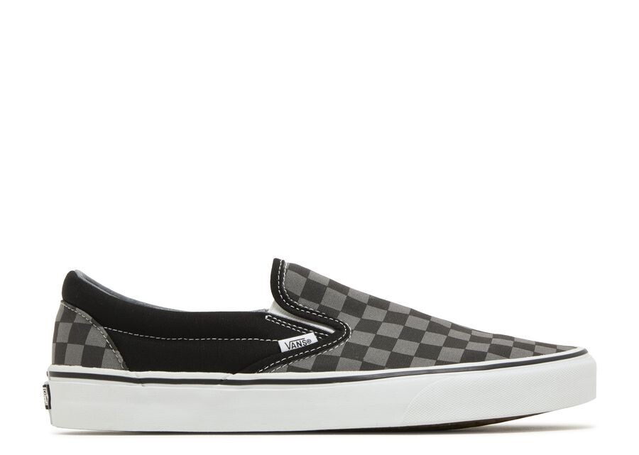 

Кроссовки Vans Slip On, цвет Black Pewter Checkerboard