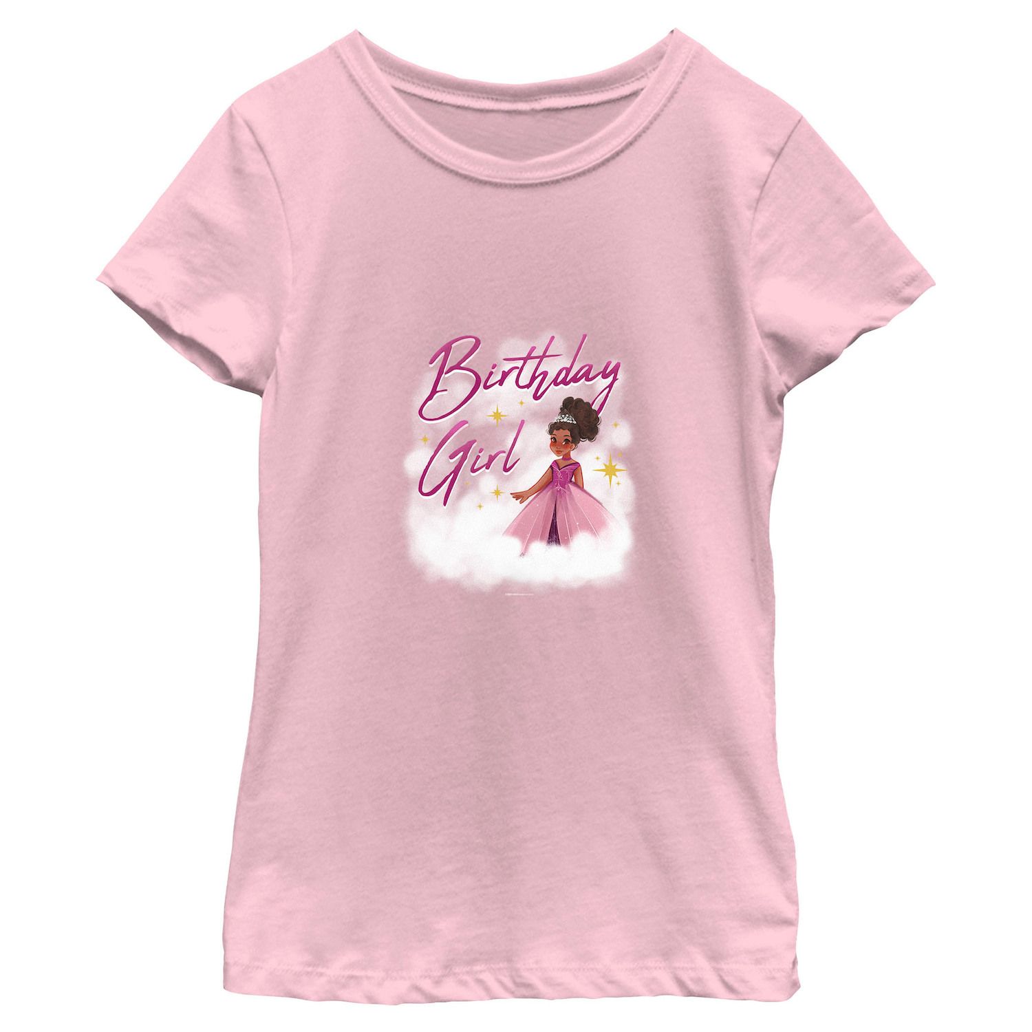 Розовая футболка с рисунком Anboran для девочек 7–16 лет Licensed Character