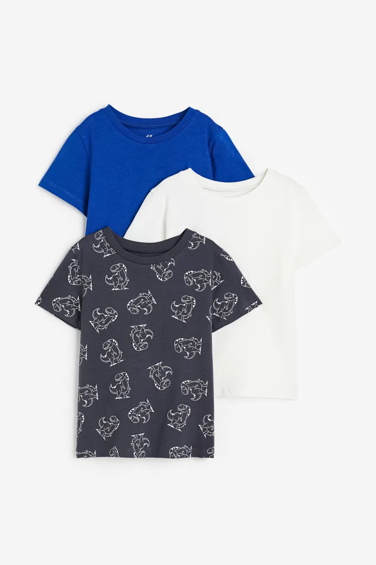 

Комплект из 3 футболок H&M, синий