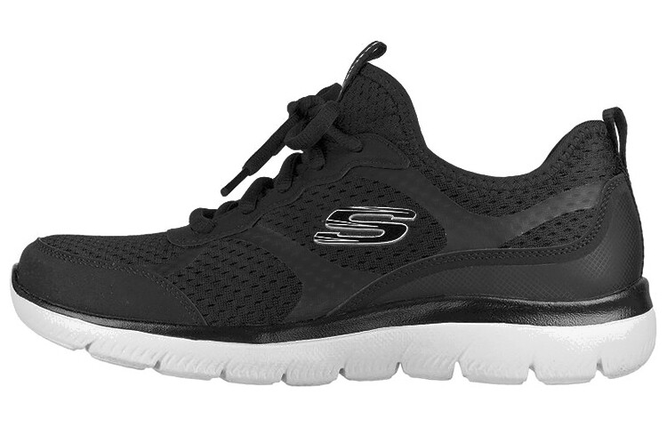 

Кроссовки Summits Lifestyle женские с низким верхом, черные Skechers