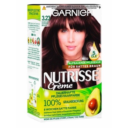 

Краска для волос Nutrisse Dark Diamond Brown 3.23 ‎Nutrisse