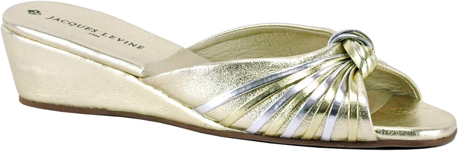 

Туфли Jacques Levine Abby, цвет Gold/Silver