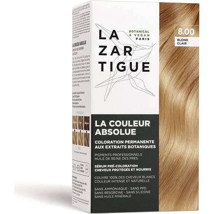 

Краска для волос Lazartigue La Couleur Absolue The Absolute Color 8.00 Светло-русый