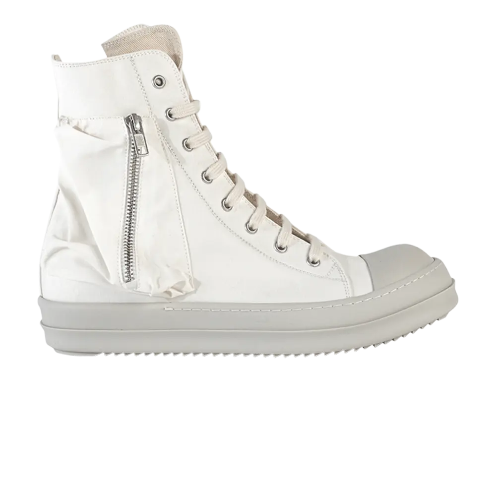 

Высокие кроссовки Rick Owens Wmns DRKSHDW Bauhaus High, белый