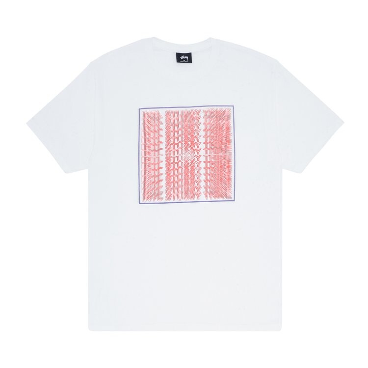 

Футболка Stussy 3D 'White', белый