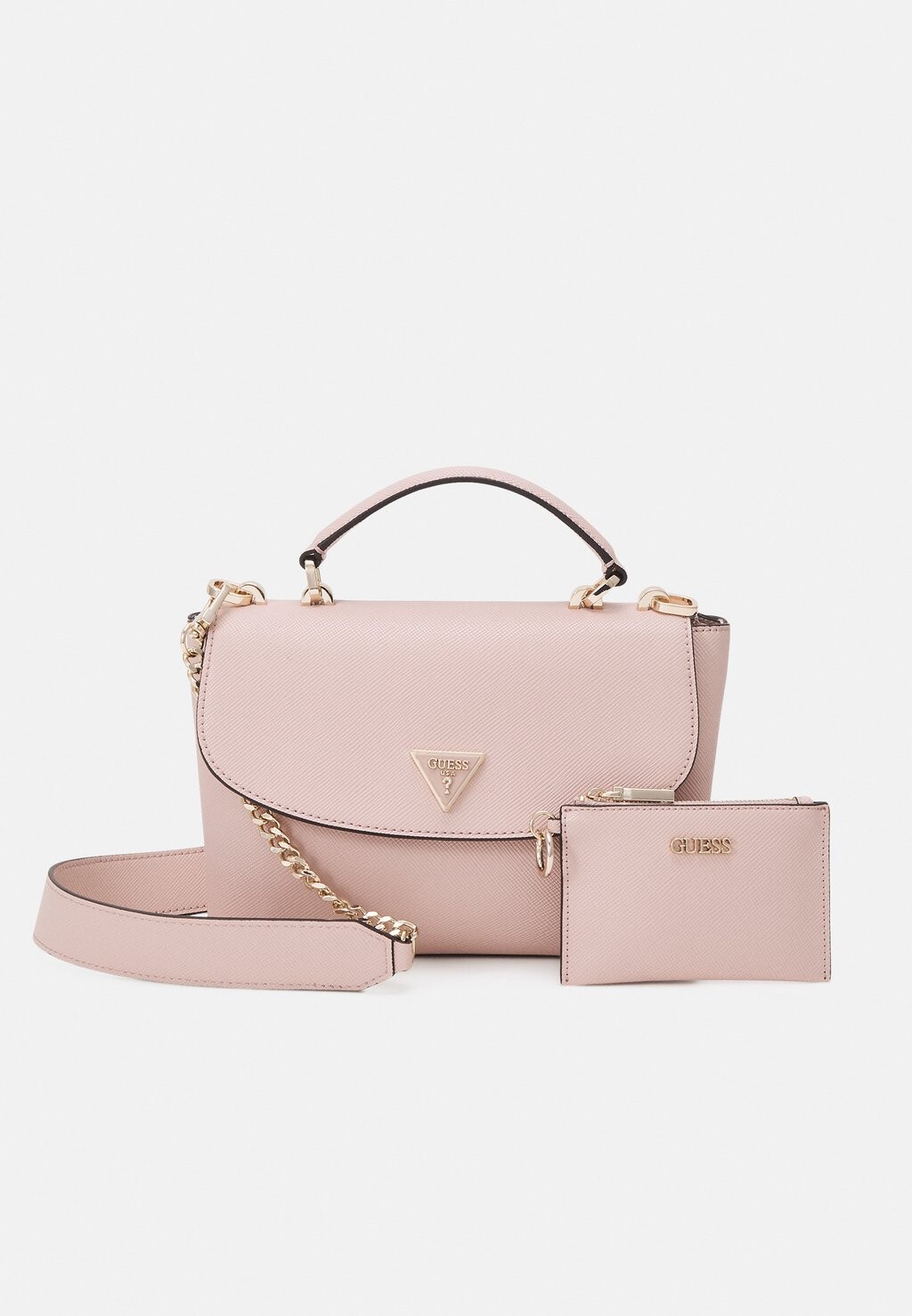 

Сумка ручная ECO CRAIG TOP HANDLE FLAP SET Guess, ясеневый