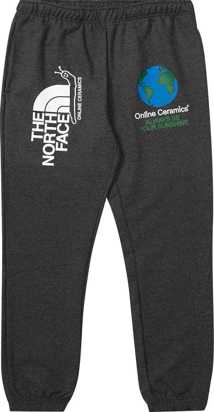 Спортивные брюки The North Face x Online Ceramics Graphic Sweatpants 'Black Regrind', черный - фото