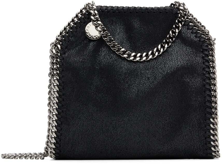 

Черная маленькая сумка через плечо Falabella Stella McCartney