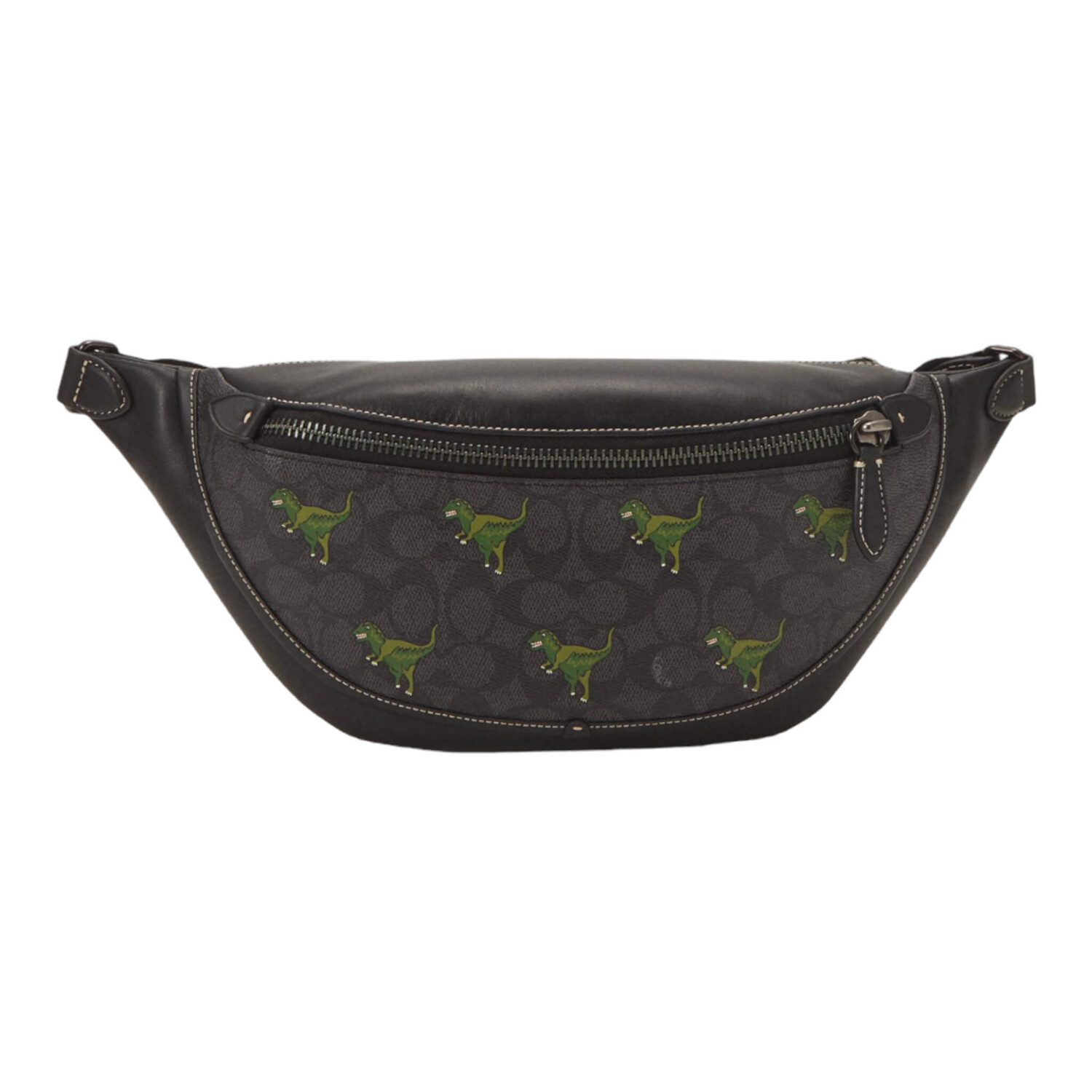 

Сумка Coach League Belt With Rexy Print Across Body, черный