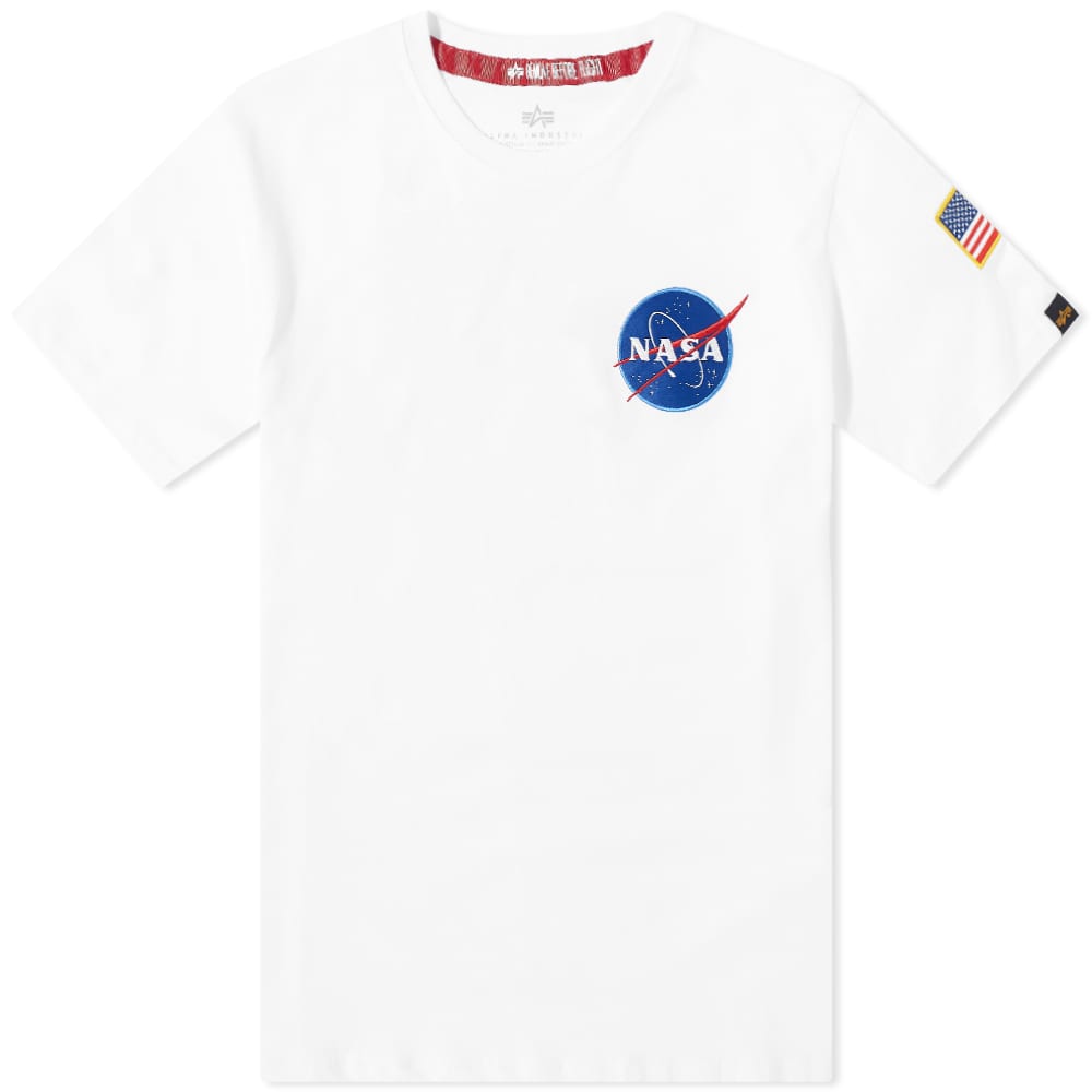 Футболка Alpha Industries Space Shuttle Tee мужская футболка alpha industries nasa space shuttle белый размер s