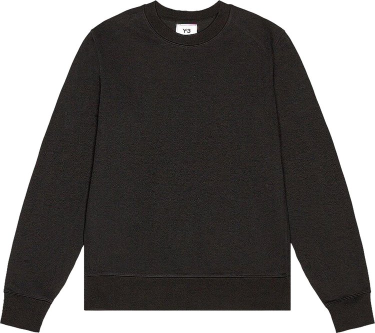 y 3 classic logo Толстовка Y-3 Classic Back Logo Sweatshirt 'Black', черный